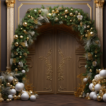 Sapin de Noel décoré