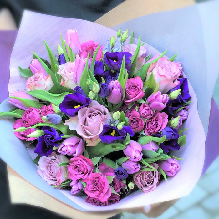 fleurs-bouquets-violet-rose-2