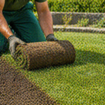 Pose de gazon en rouleau : une pelouse parfaite rapidement